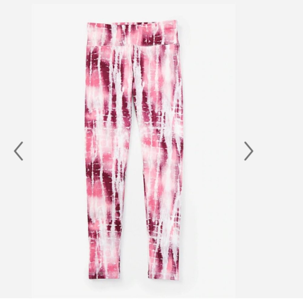 NWT Justice Tie Dye Pattern Leggings